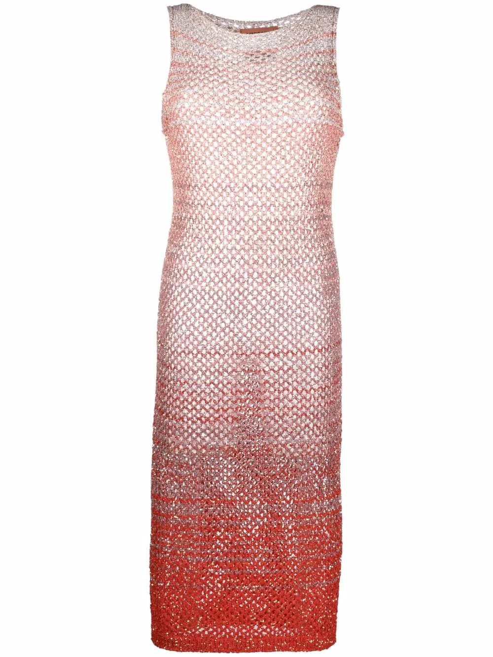 фото Missoni трикотажное платье в горизонтальную полоску