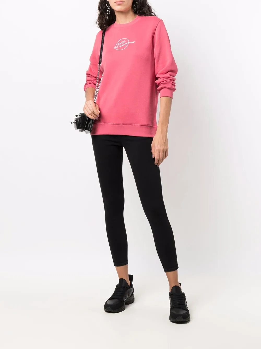 фото Diesel укороченные джинсы скинни d-slandy