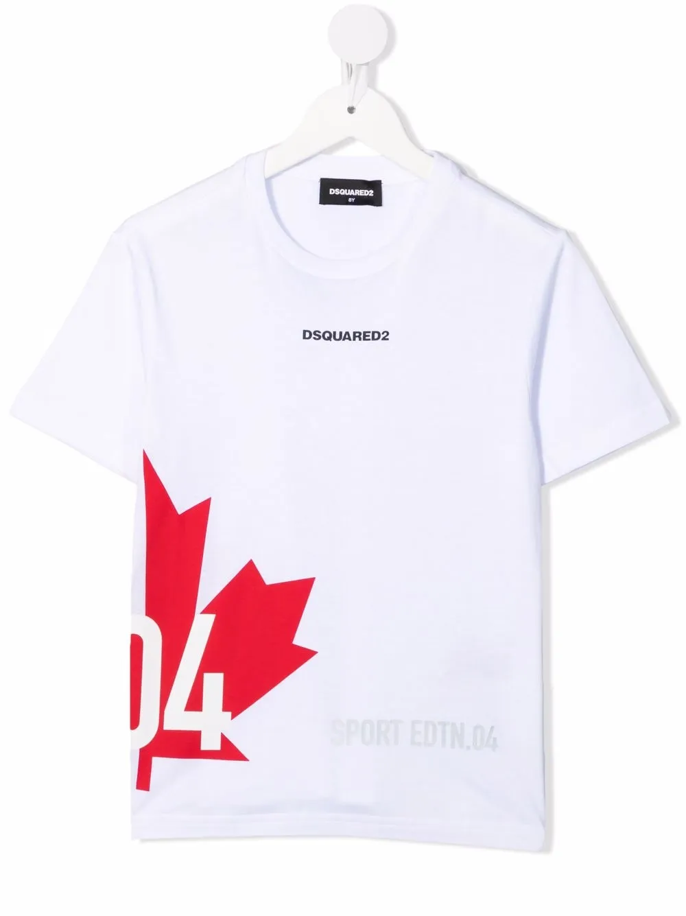 фото Dsquared2 kids футболка с логотипом