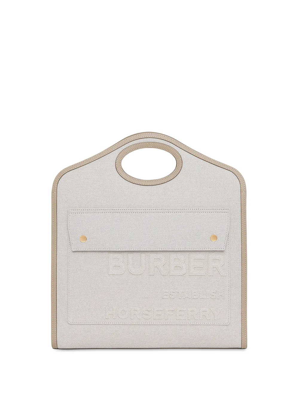 фото Burberry сумка-тоут pocket среднего размера