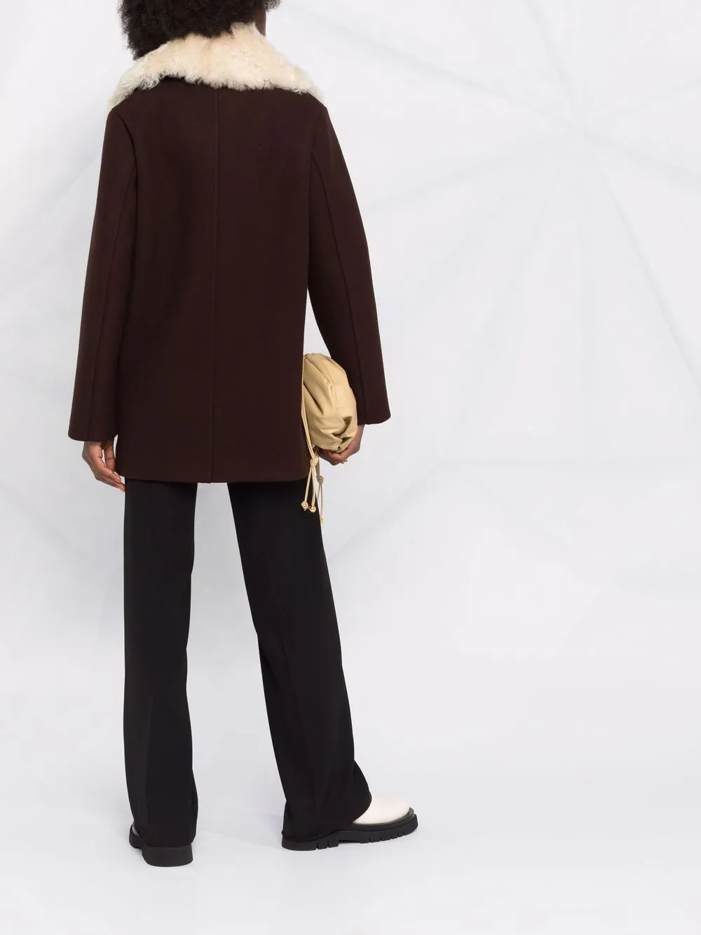 фото Jil sander двубортное пальто