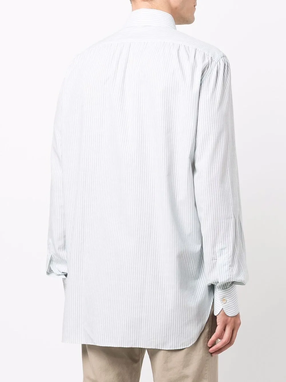 фото Kiton рубашка в полоску