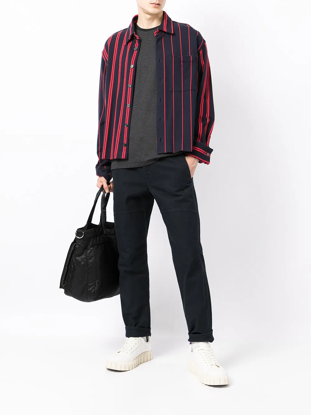 фото Polo ralph lauren полосатая футболка с вышитым логотипом