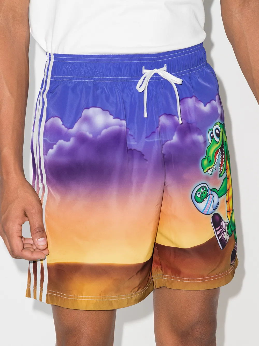 фото Adidas спортивные шорты crocodile из коллаборации с kerwin frost