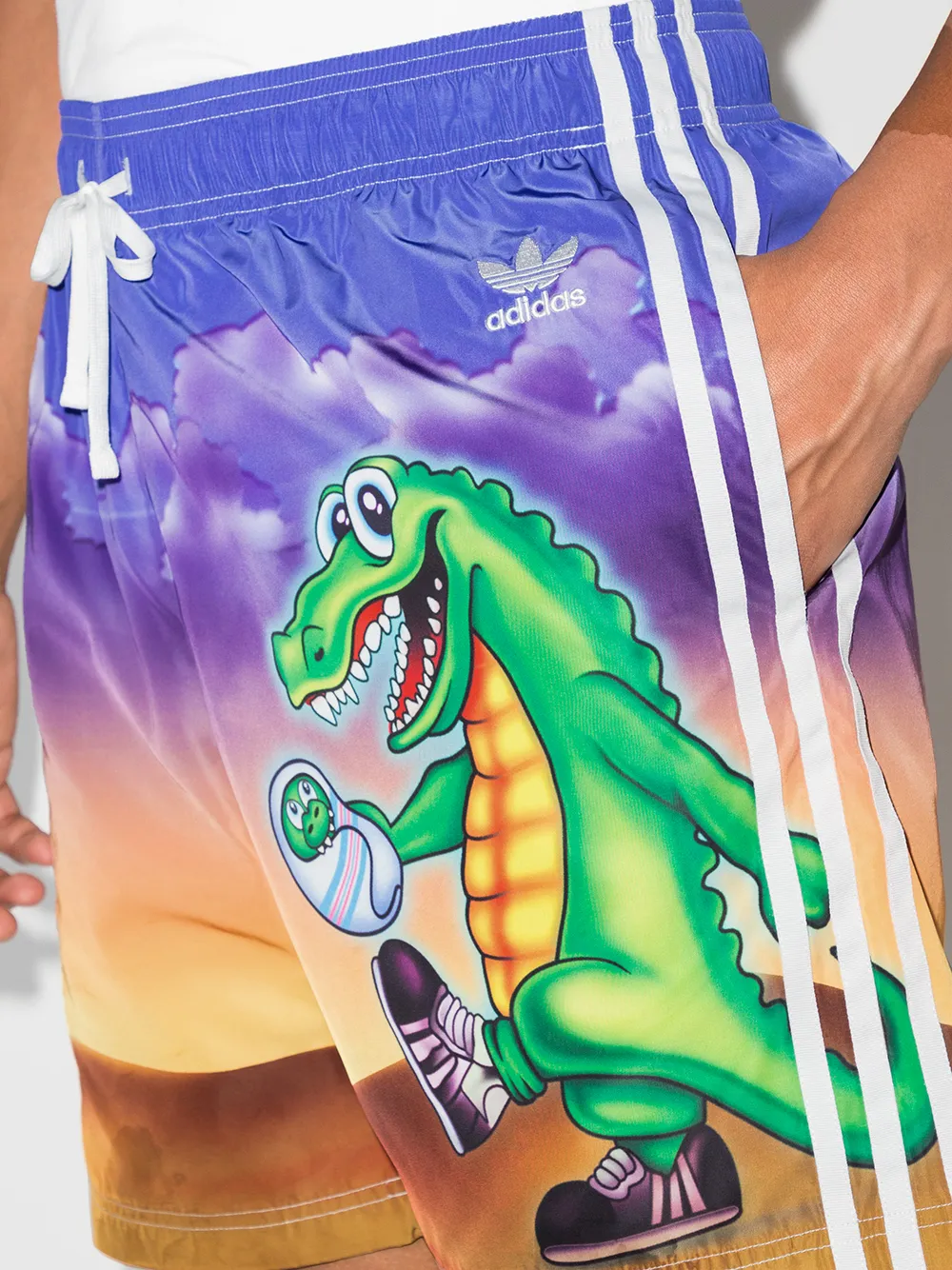 фото Adidas спортивные шорты crocodile из коллаборации с kerwin frost