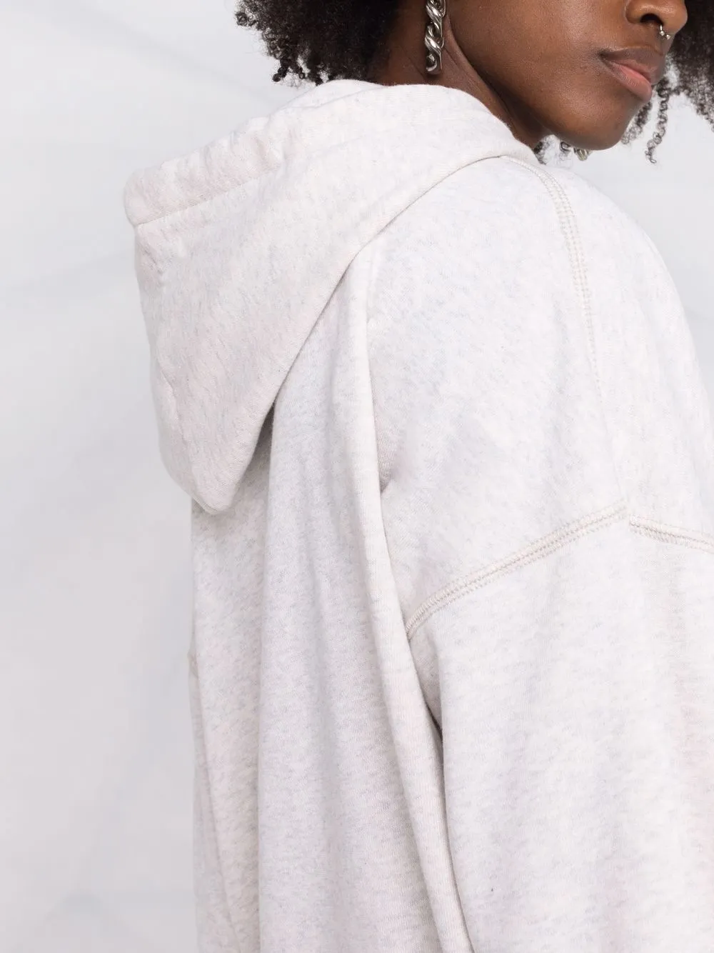 фото Isabel marant étoile худи с кулиской и логотипом