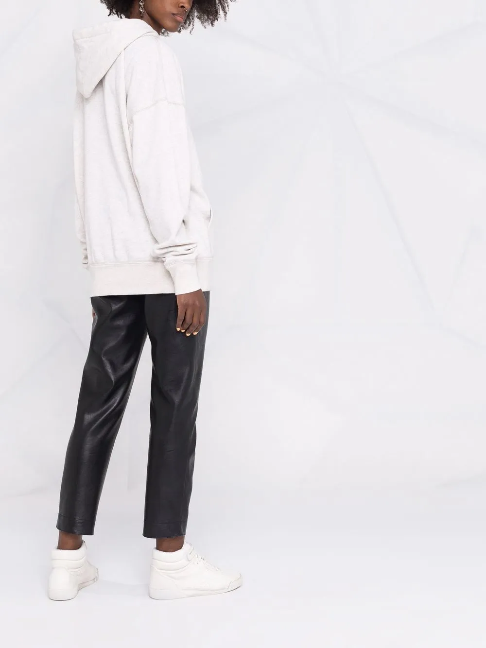 фото Isabel marant étoile худи с кулиской и логотипом