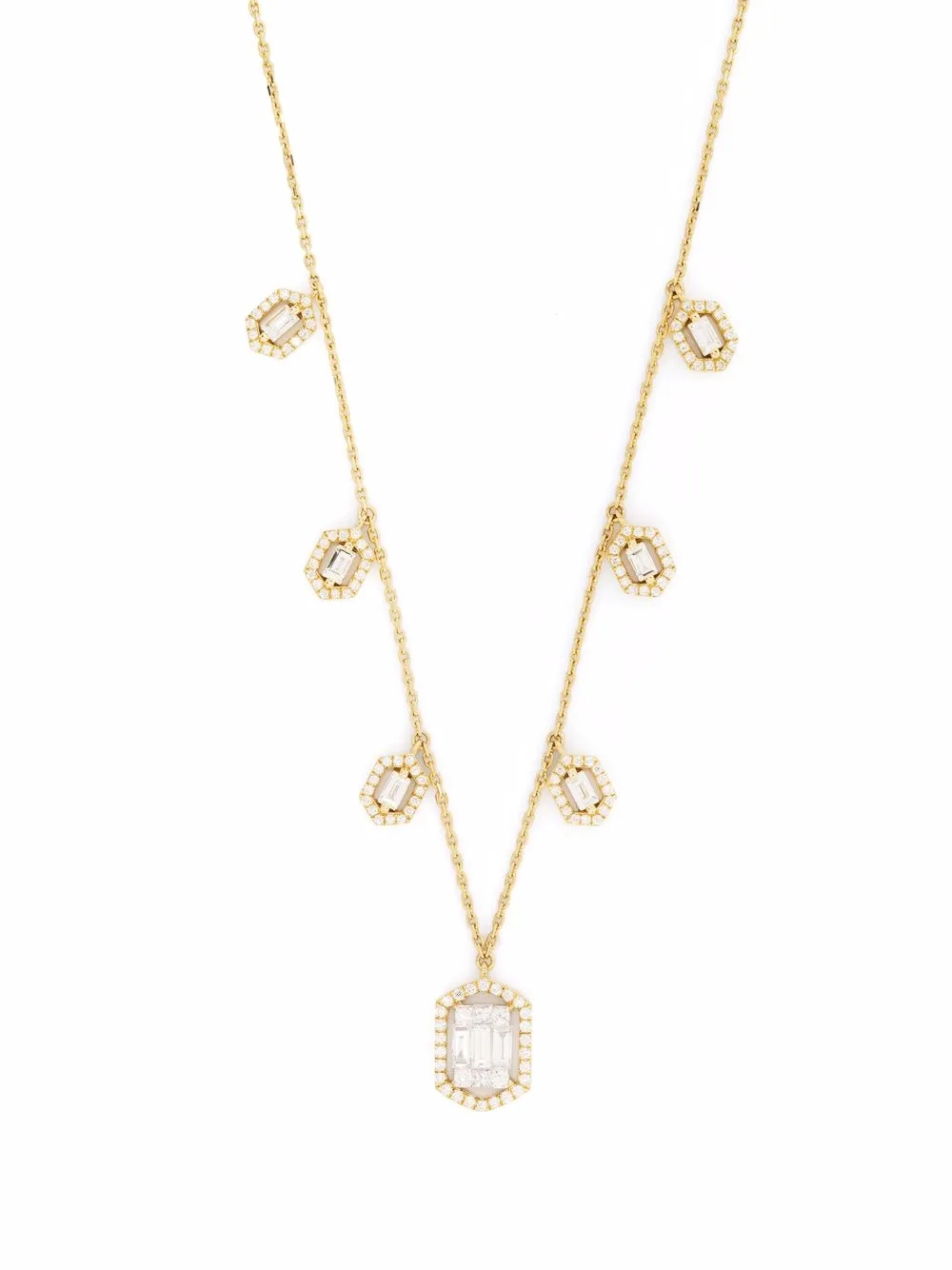 Djula 18kt yellow gold Sparkle Nº3 necklace