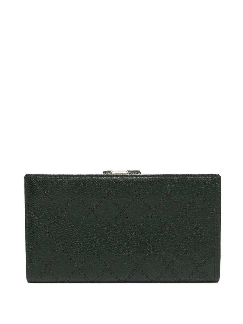 фото Chanel pre-owned стеганый кошелек 1998-го года с логотипом cc