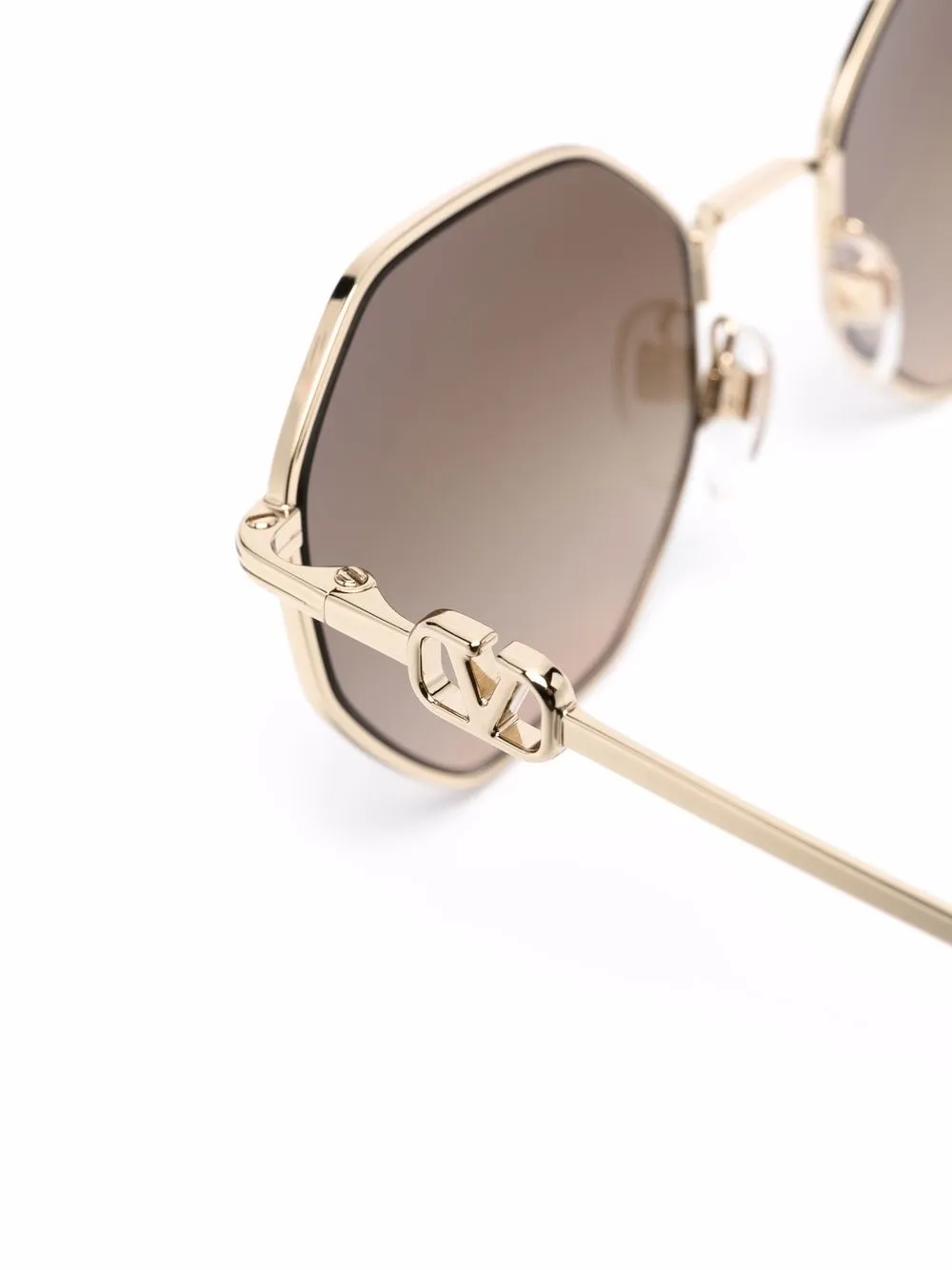 фото Valentino eyewear солнцезащитные очки с логотипом vlogo signature