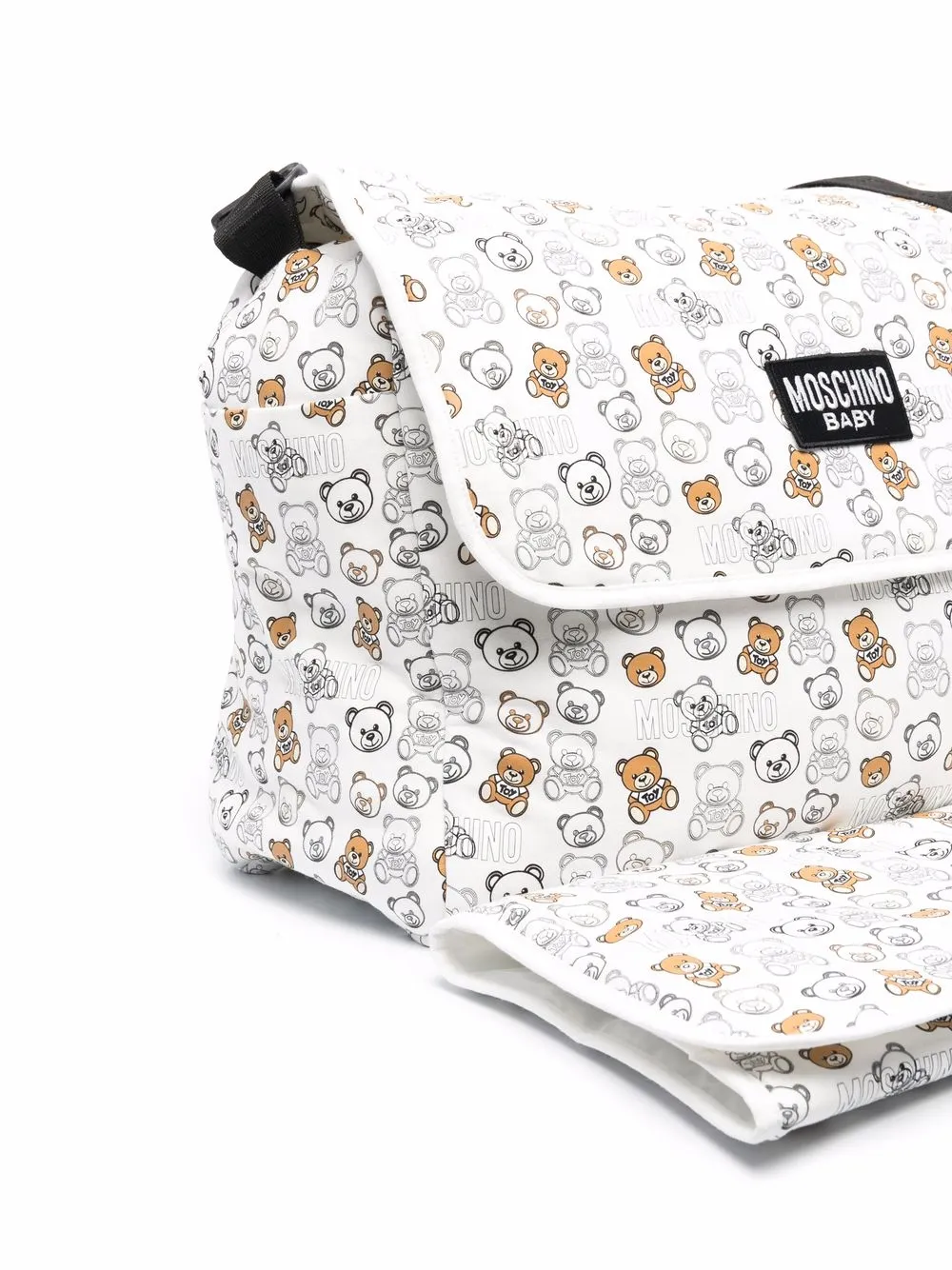 фото Moschino kids пеленальная сумка teddy bear с логотипом