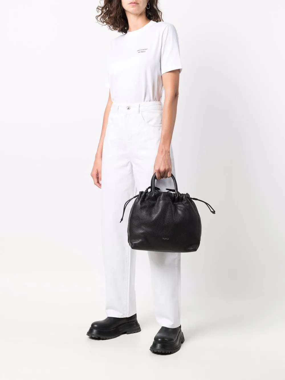 фото Furla сумка-тоут с кулиской