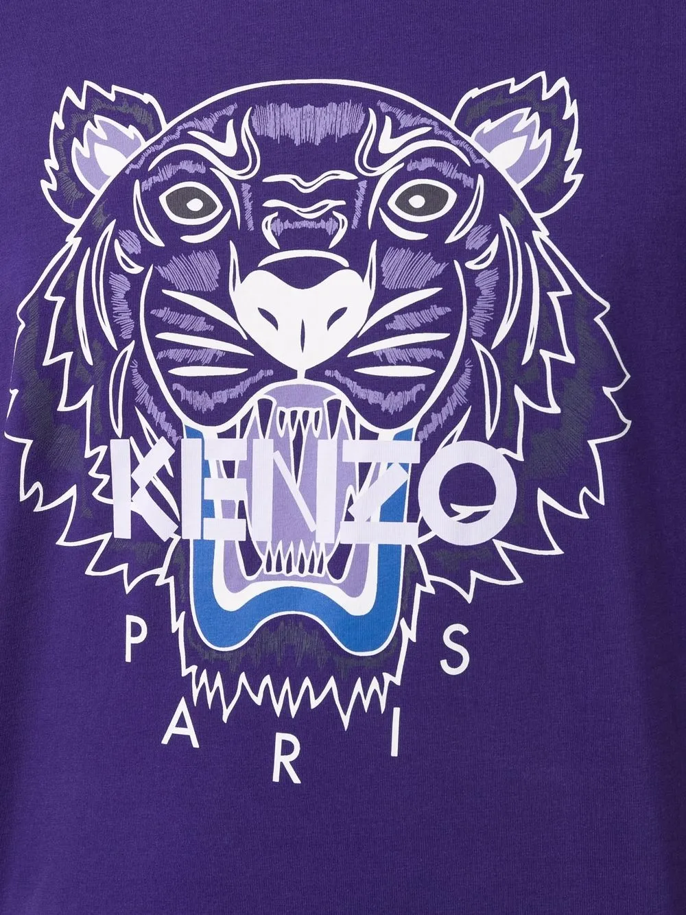 фото Kenzo футболка с принтом tiger
