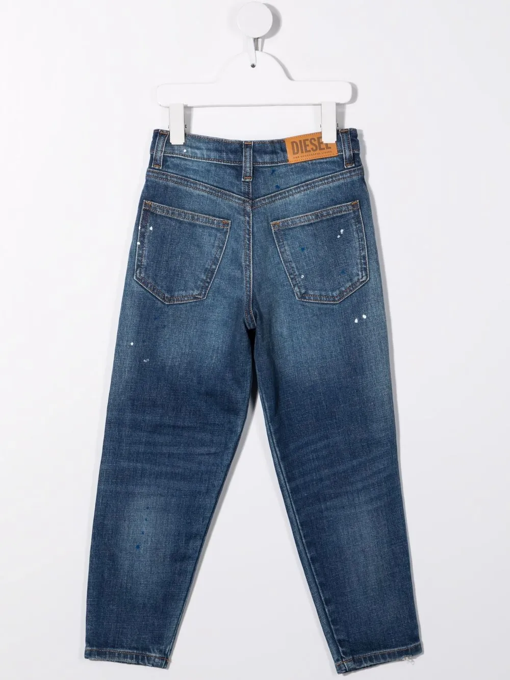 фото Diesel kids прямые джинсы средней посадки