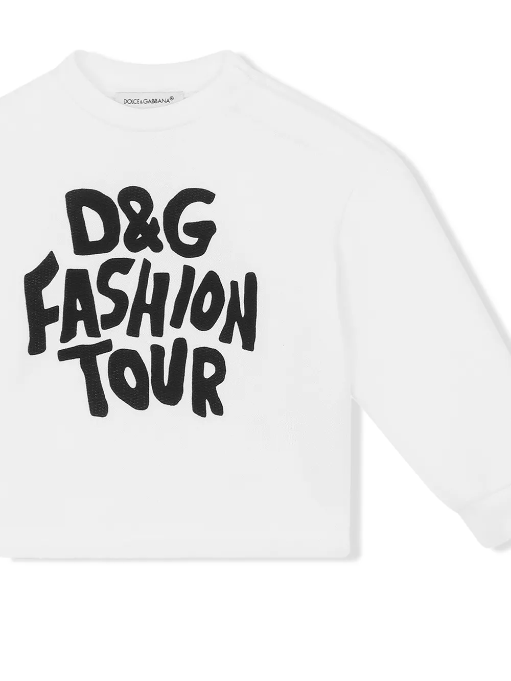 фото Dolce & gabbana kids топ fashion tour с длинными рукавами