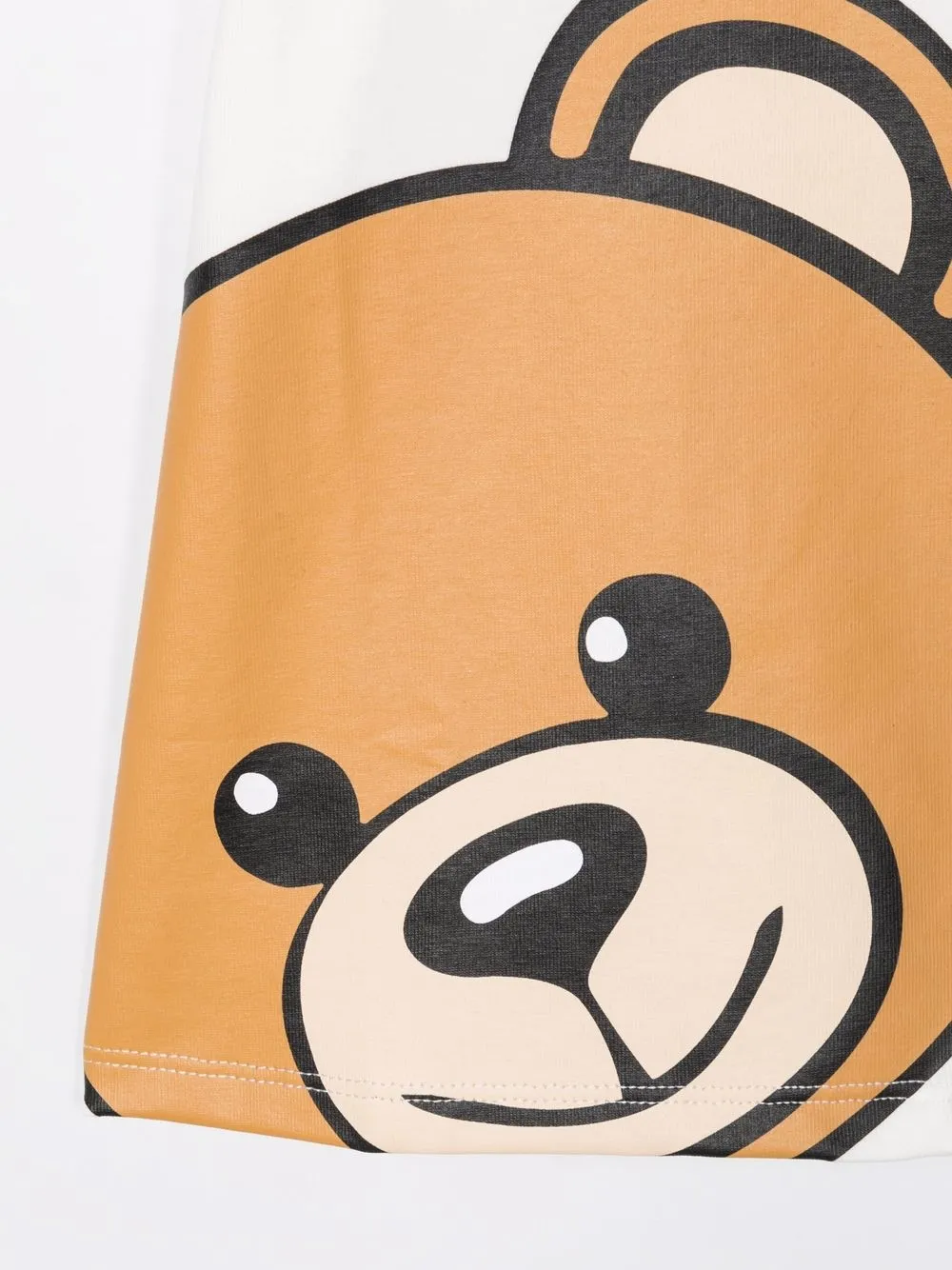 фото Moschino kids футболка с принтом teddy