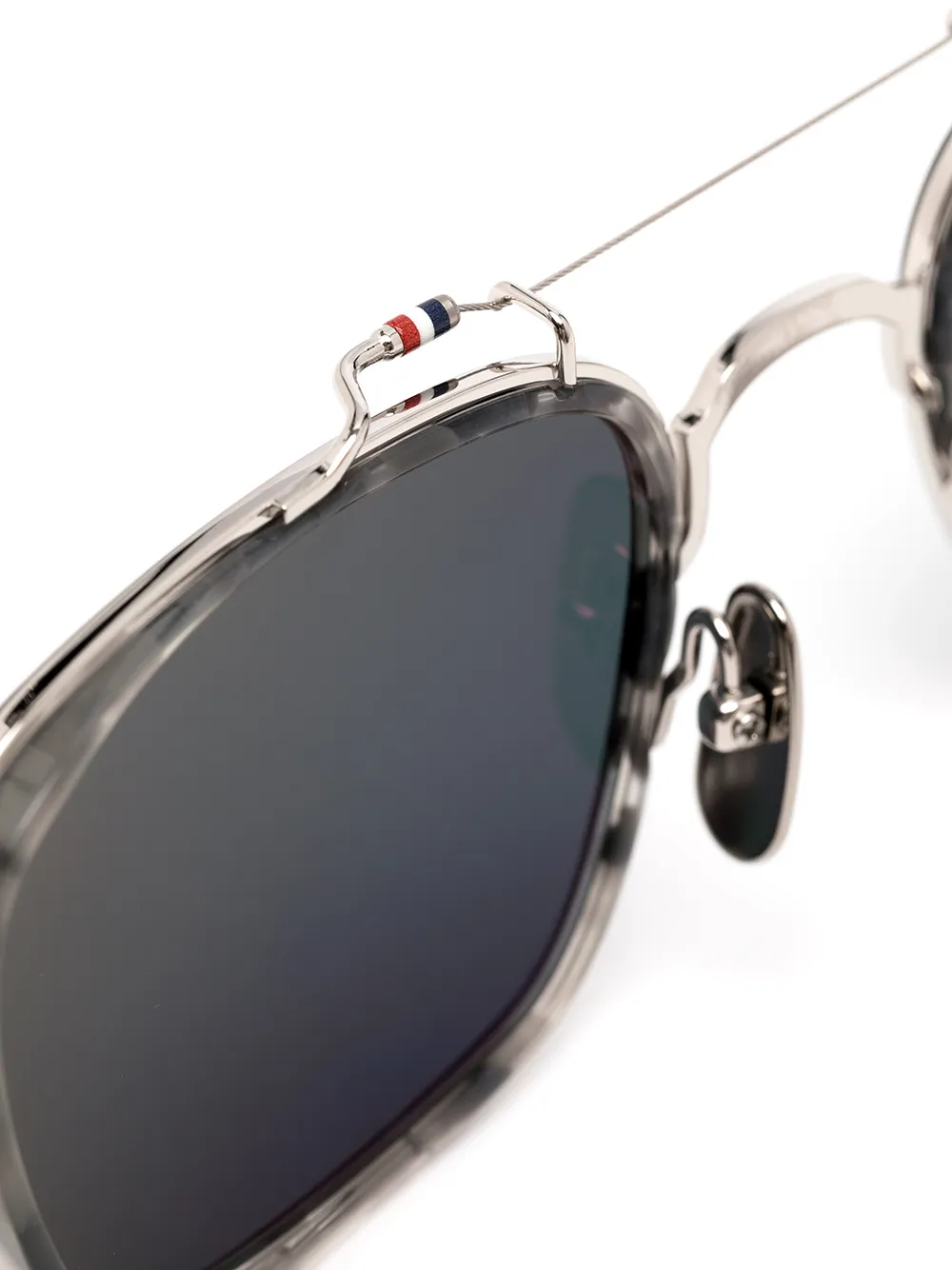 фото Thom browne eyewear солнцезащитные очки-авиаторы