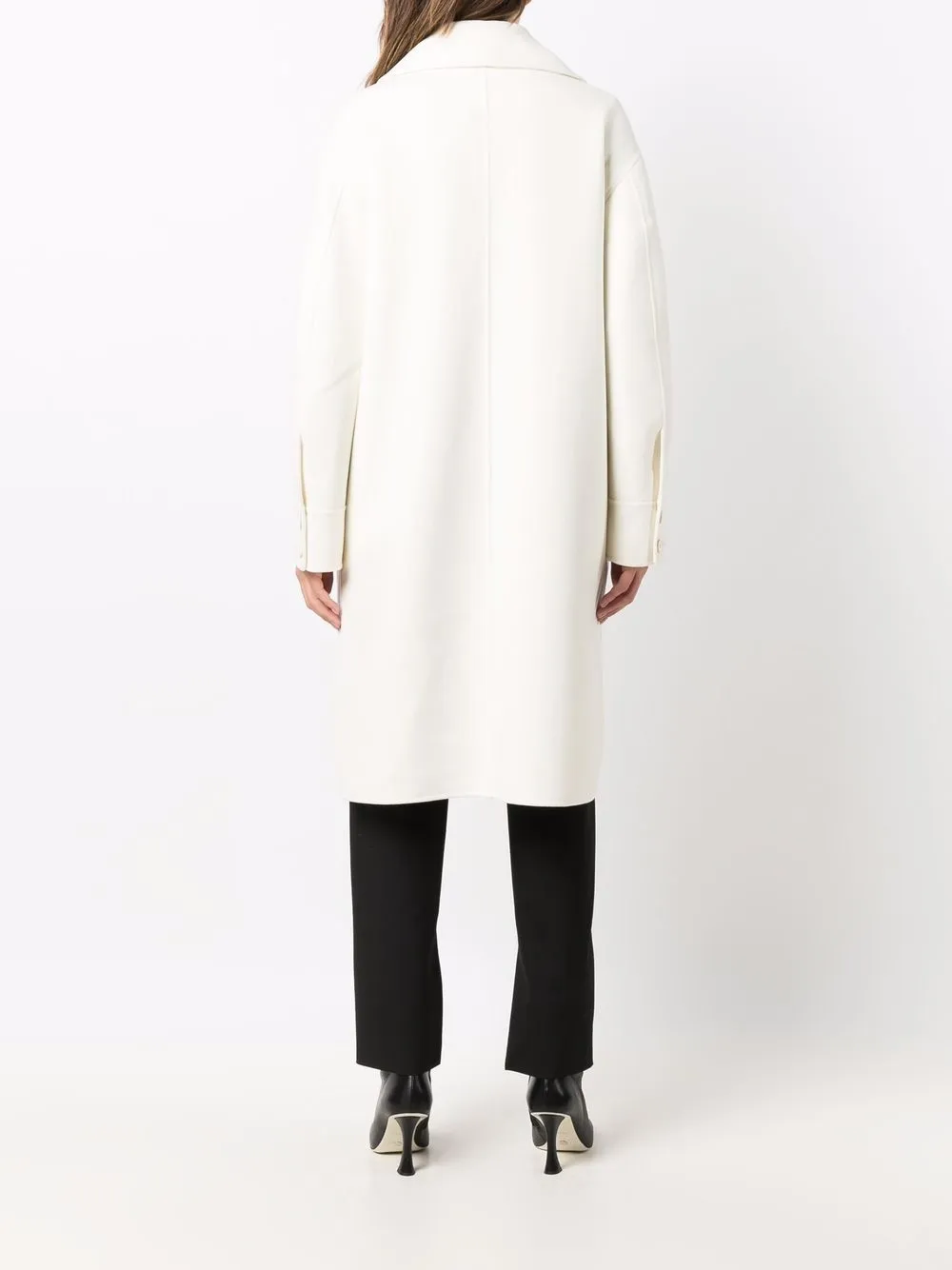 фото Jil sander пальто прямого кроя