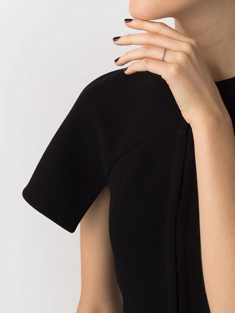 фото Cathy waterman кольцо tiny marquise с бриллиантом