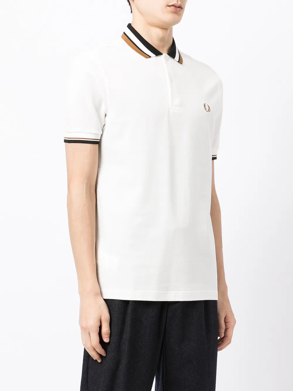 фото Fred perry рубашка поло с вышитым логотипом