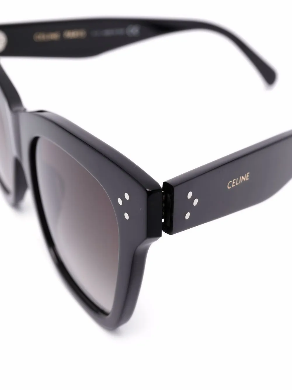 фото Celine eyewear солнцезащитные очки в массивной оправе