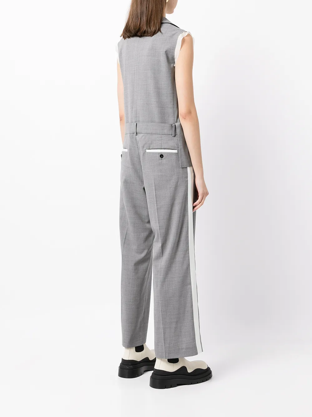 фото Sacai строгий комбинезон без рукавов