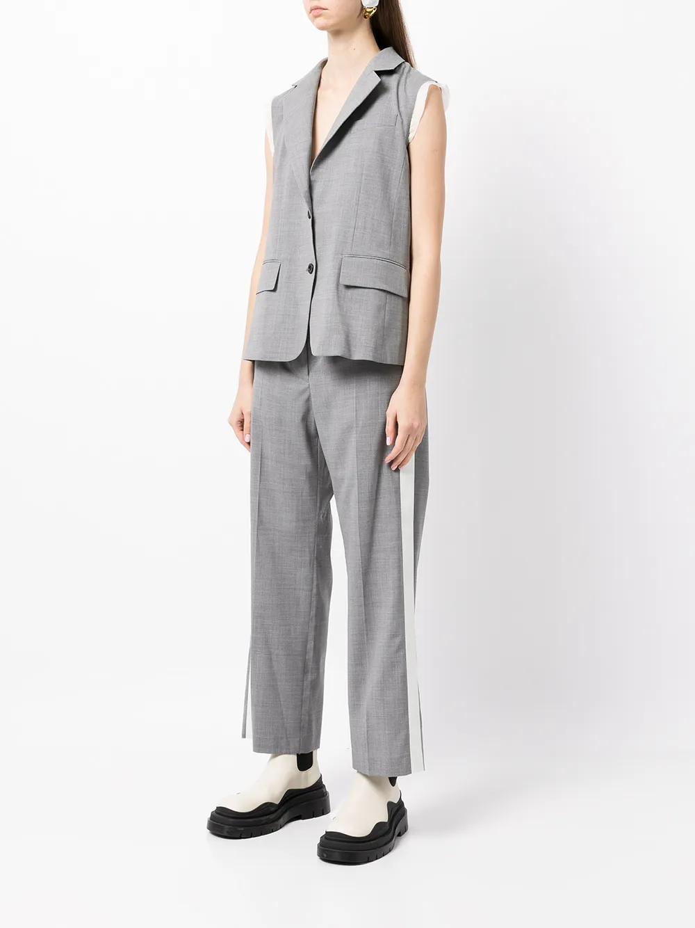 фото Sacai строгий комбинезон без рукавов