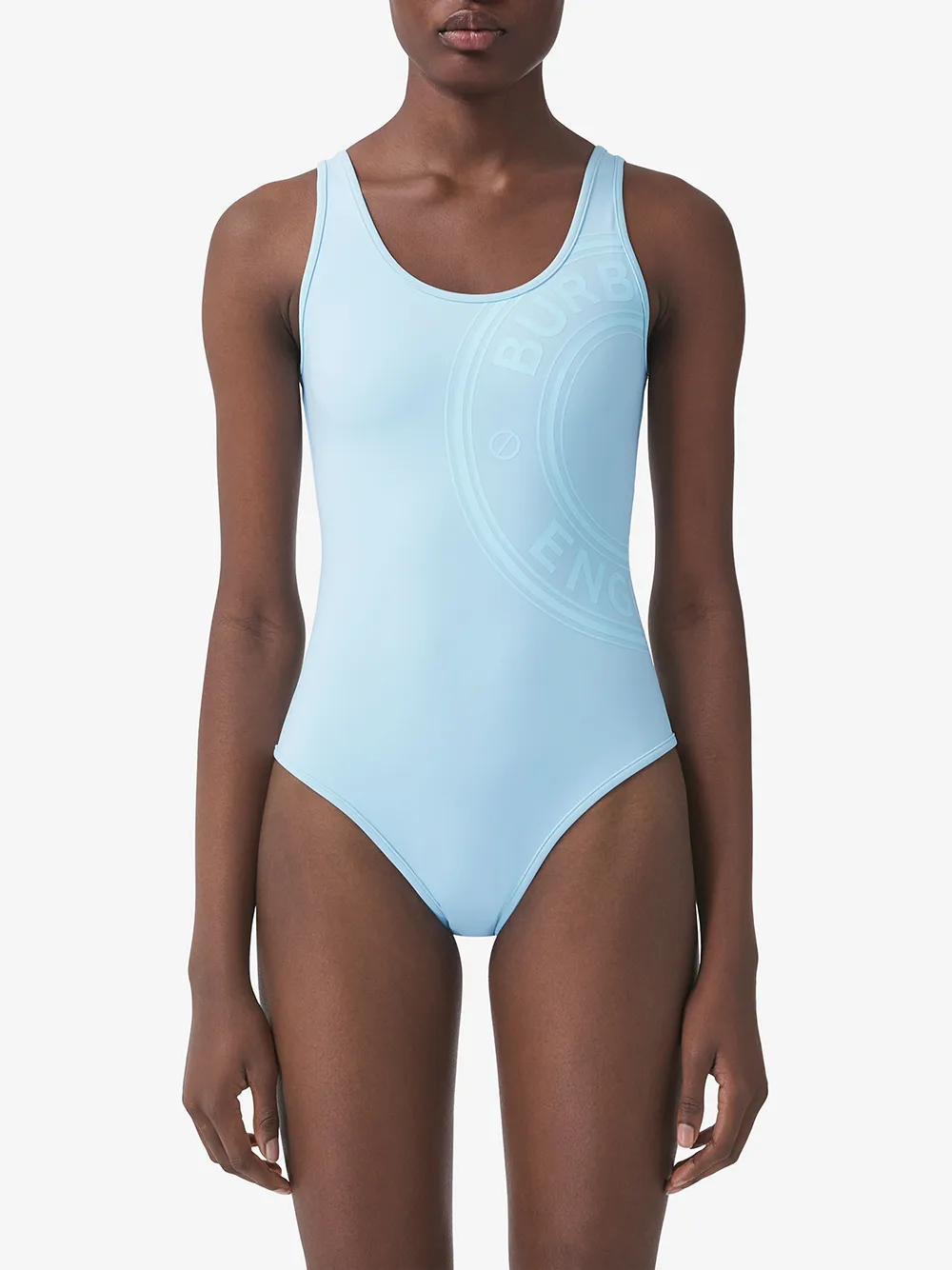 фото Burberry купальник с логотипом