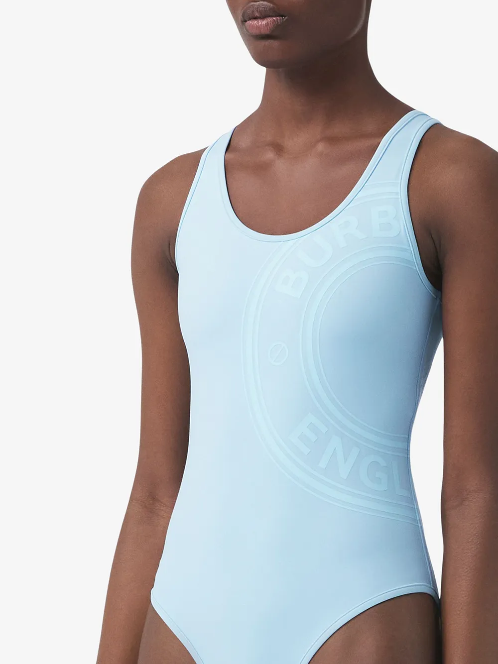 фото Burberry купальник с логотипом