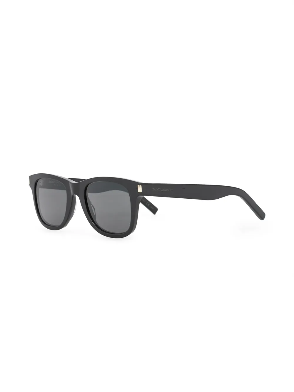 фото Saint laurent eyewear солнцезащитные очки в прямоугольной оправе