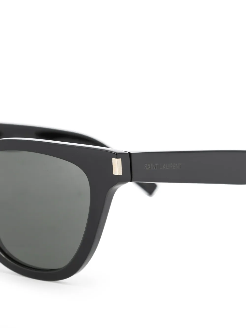 фото Saint laurent eyewear солнцезащитные очки в оправе 'кошачий глаз'
