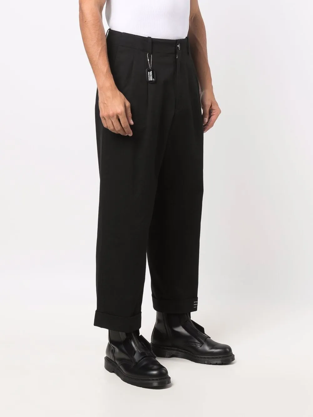 фото Moncler genius x fragment брюки из коллаборации с fragment hiroshi fujiwara