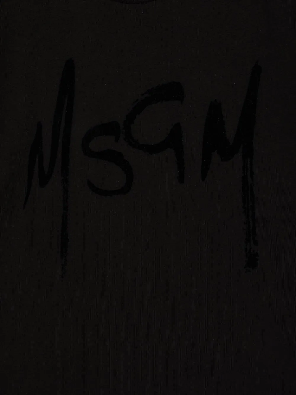 фото Msgm kids укороченная футболка с логотипом