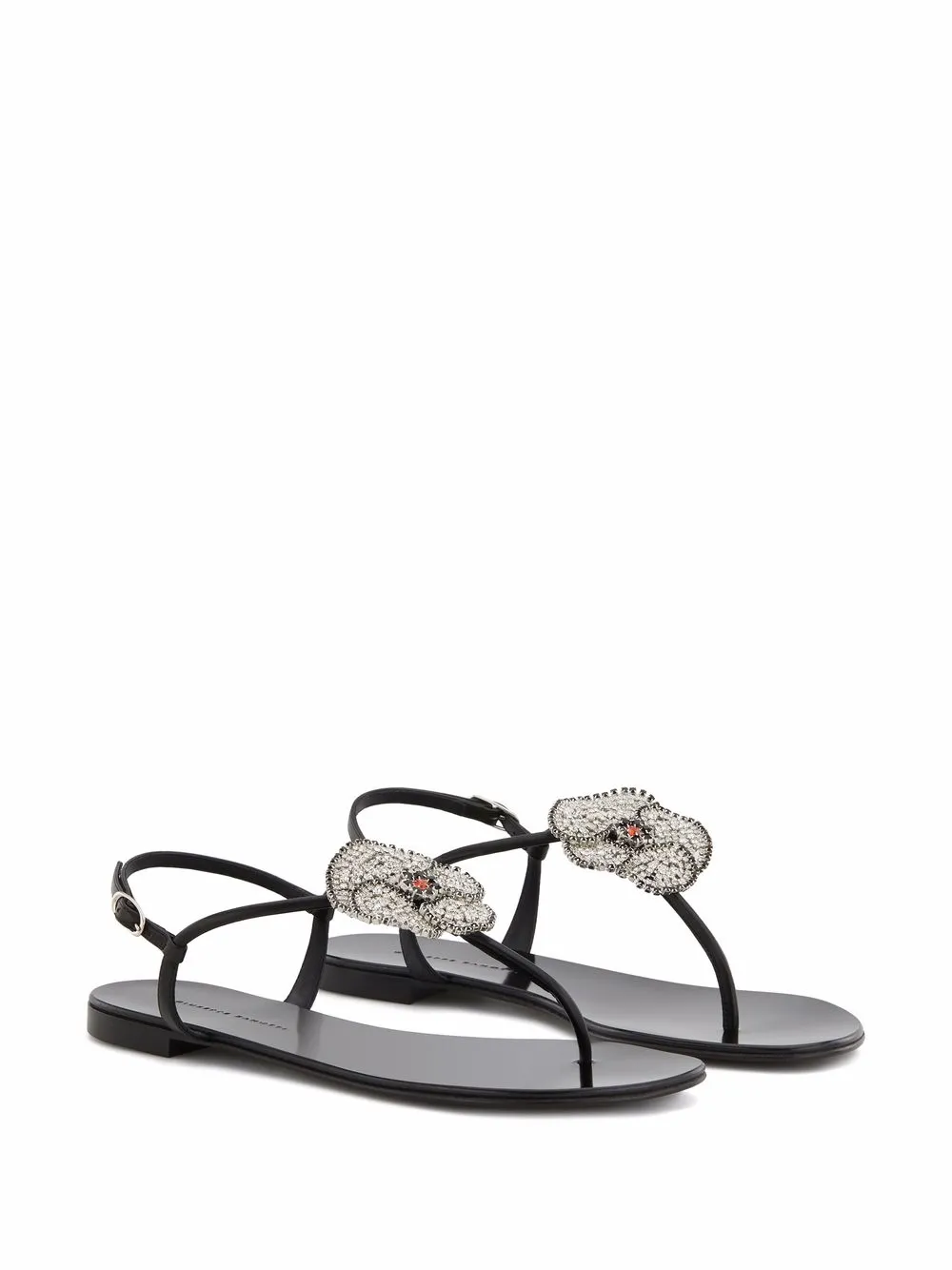 фото Giuseppe zanotti сандалии hollie с кристаллами