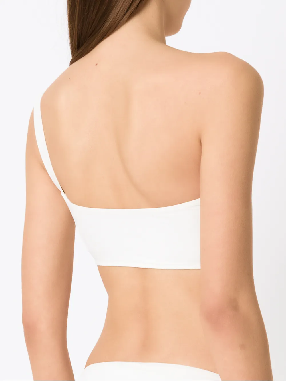 Lenny Niemeyer Ring Detail One Shoulder Bikini Top Farfetch