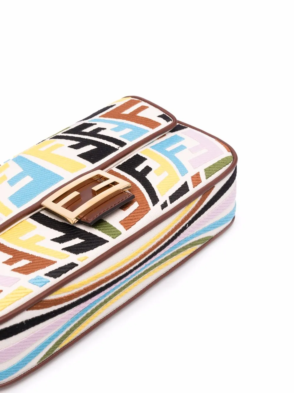 фото Fendi сумка на плечо baguette среднего размера