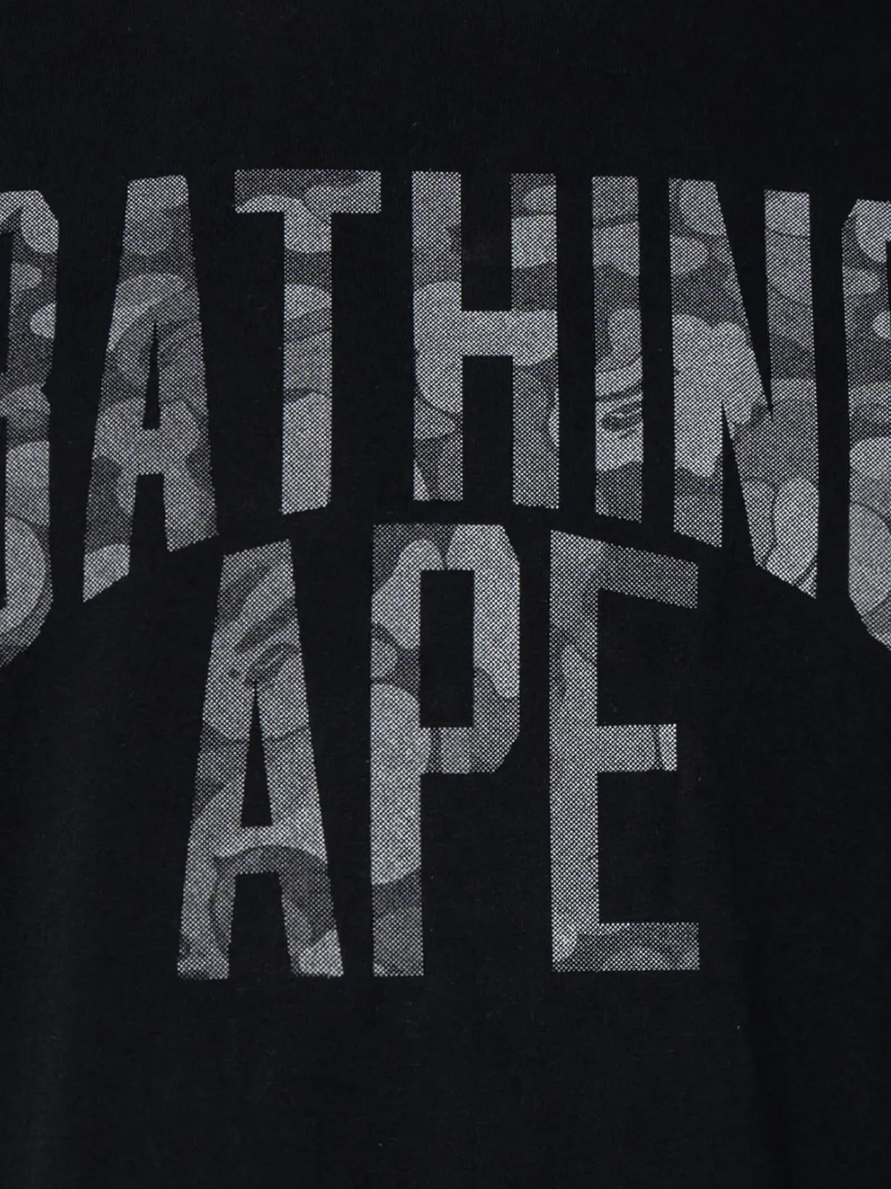 фото A bathing ape® футболка abc dot reflective nyc с логотипом
