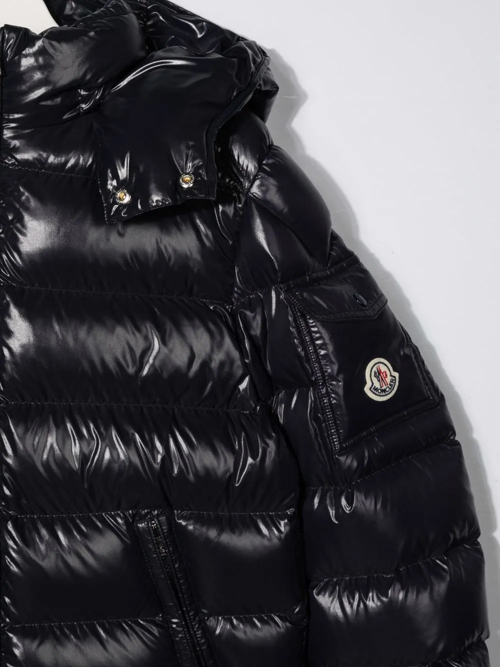 фото Moncler enfant пуховик new maya