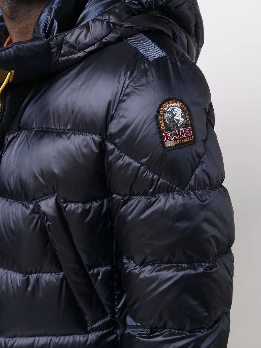 фото Parajumpers пуховик greg с капюшоном