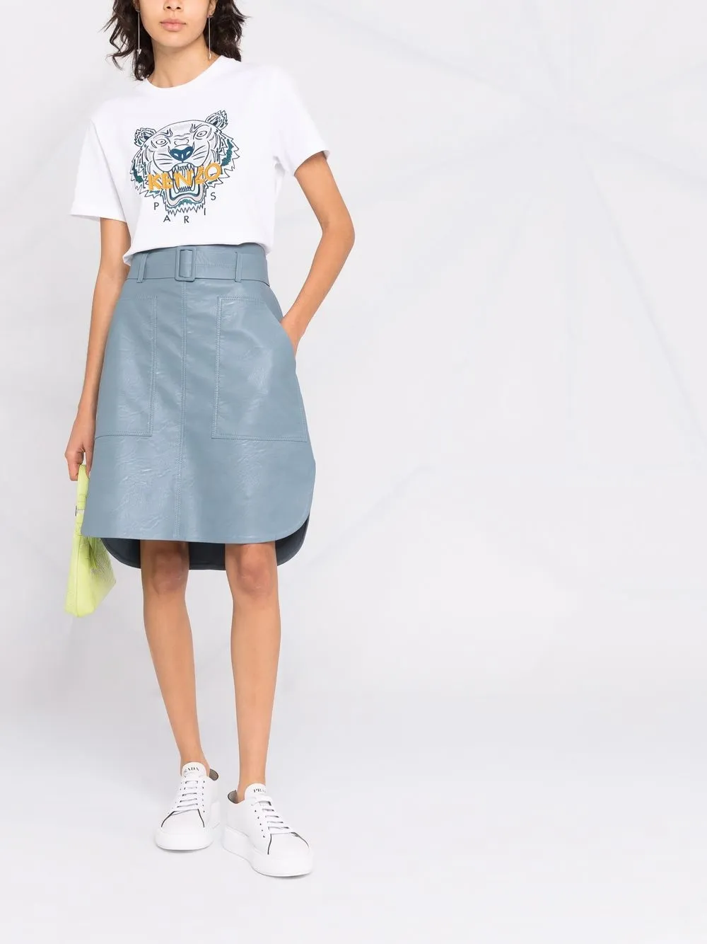 фото Kenzo футболка с вышивкой tiger