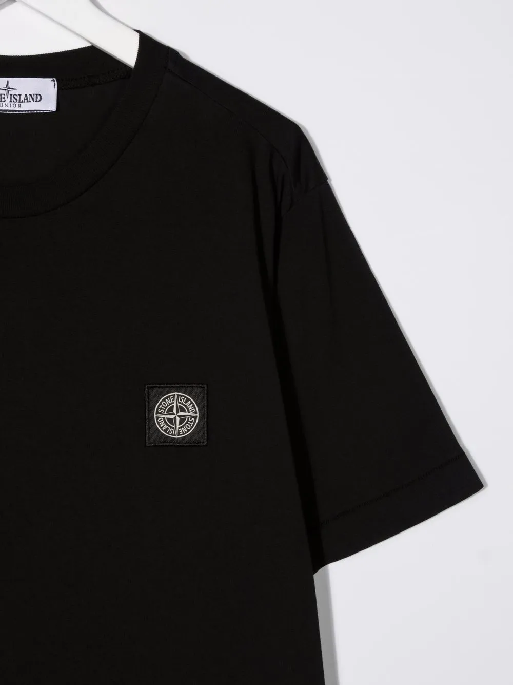 фото Stone island junior футболка с нашивкой-логотипом