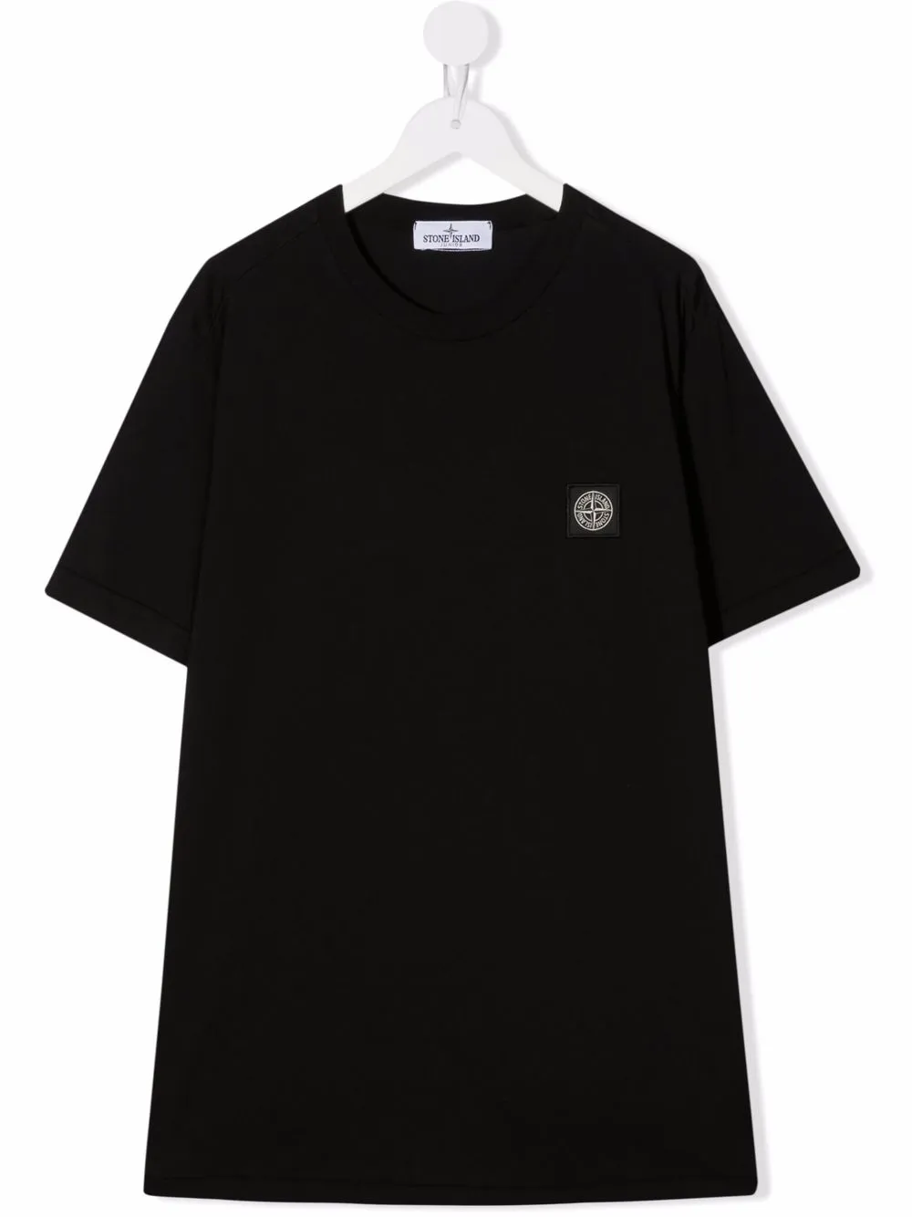 фото Stone island junior футболка с нашивкой-логотипом