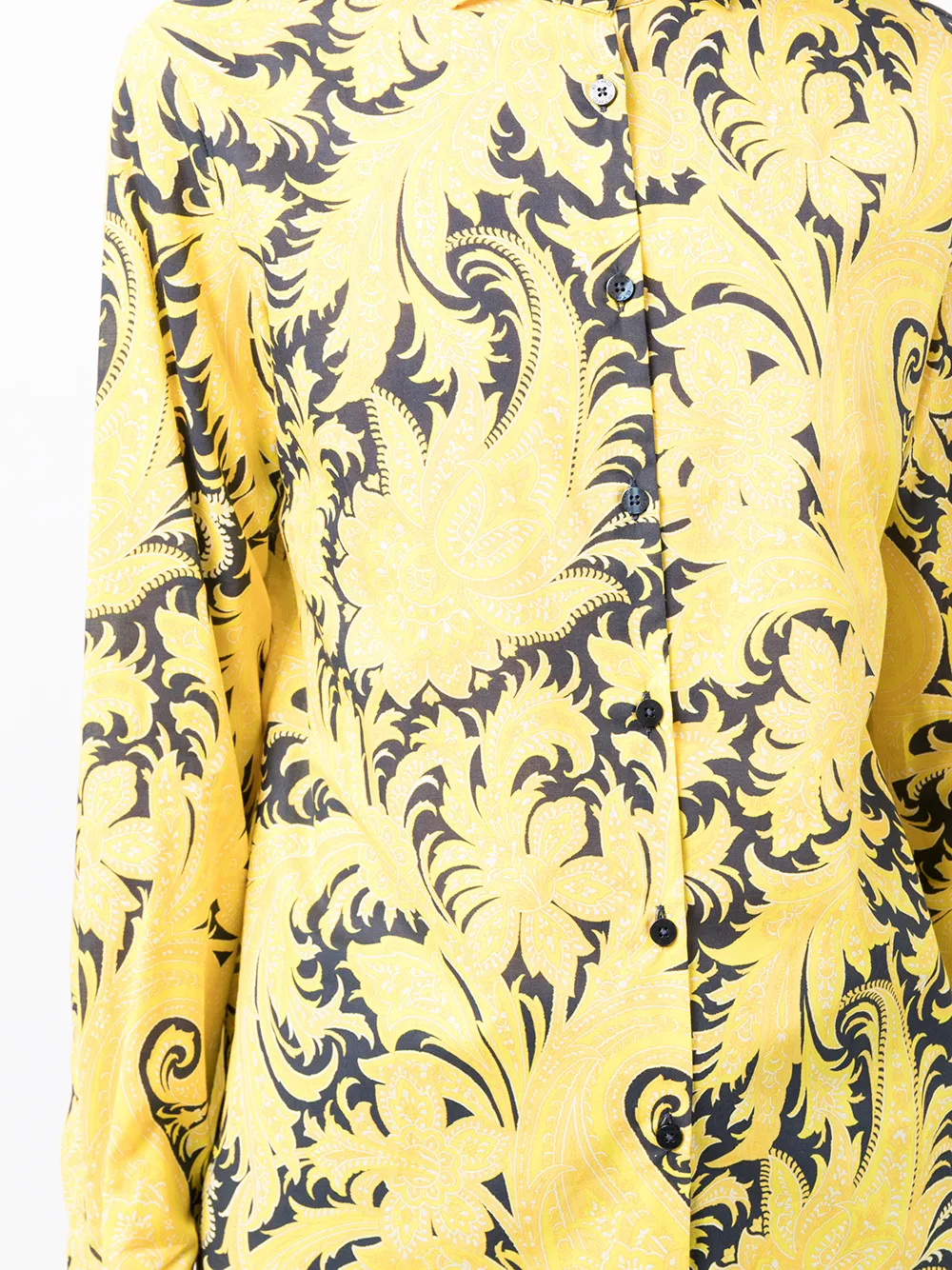 фото Etro рубашка с принтом baroque