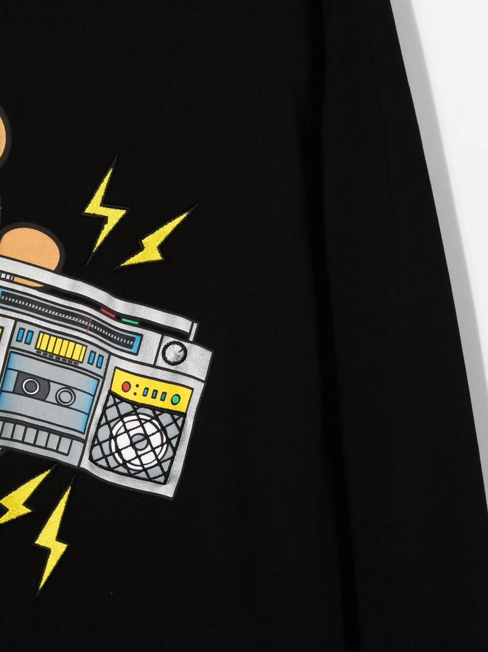 фото Moschino kids футболка teddy bear