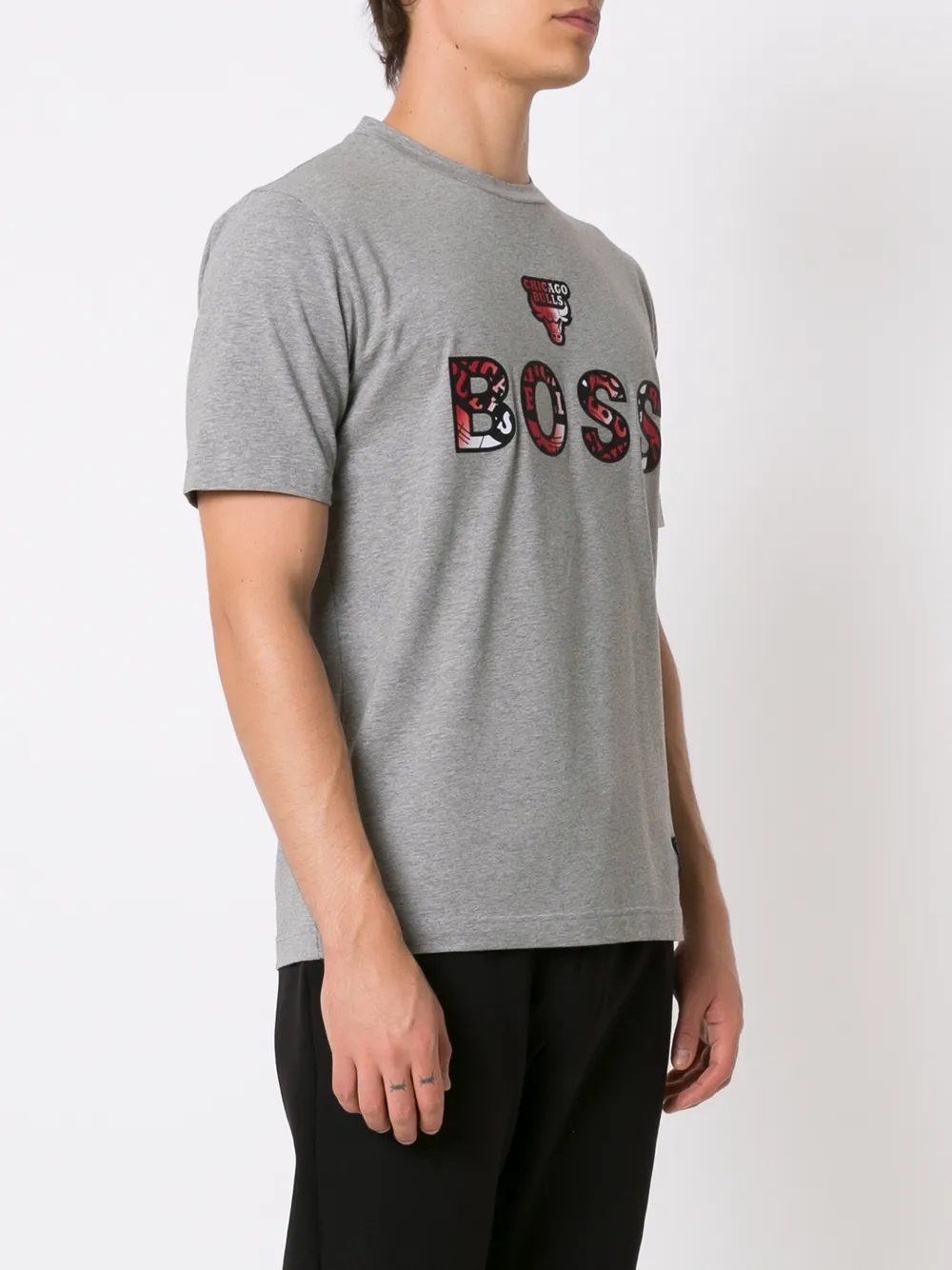 фото Boss футболка с логотипом из коллаборации с nba