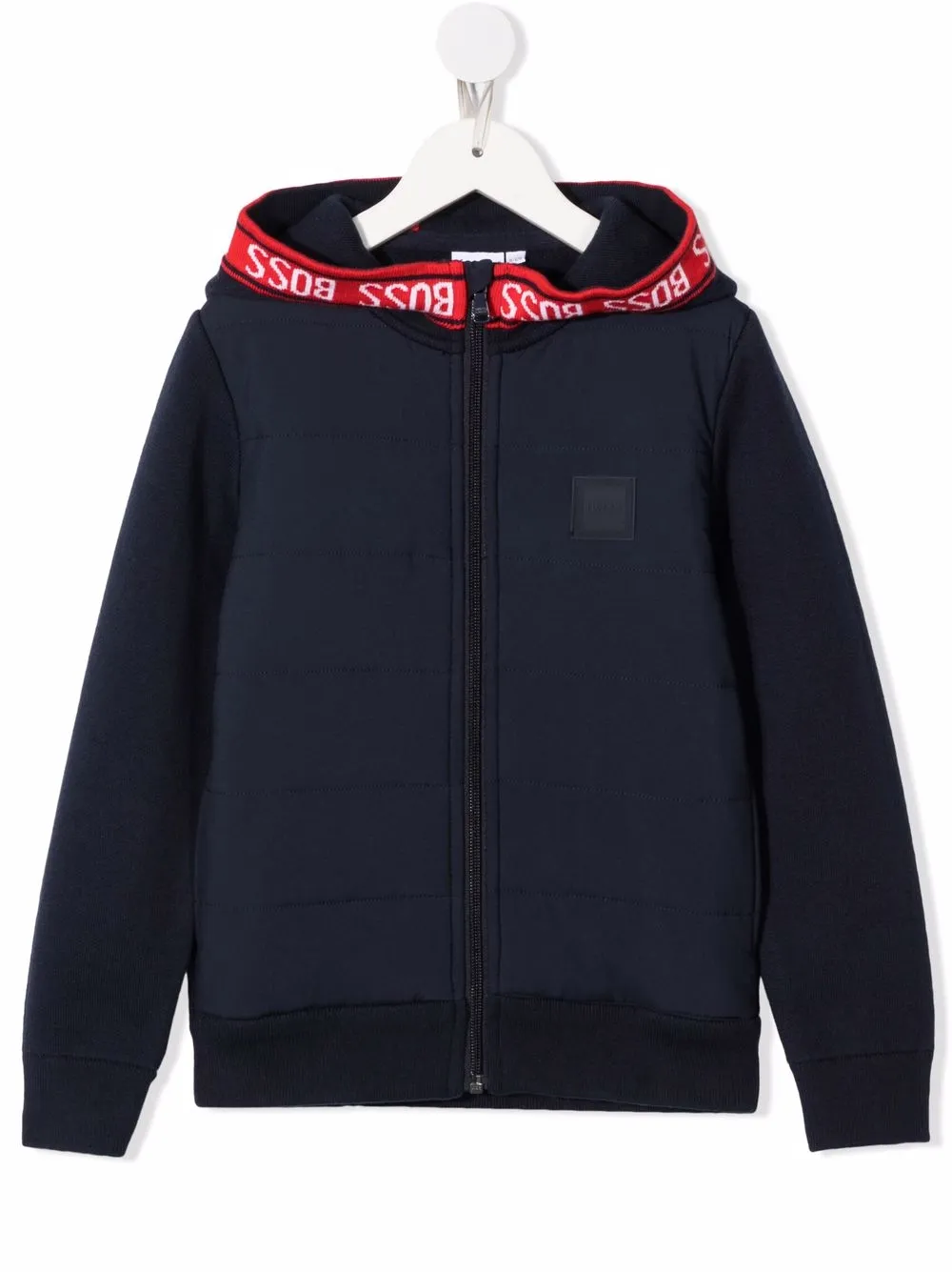 фото Boss kidswear куртка с капюшоном и логотипом