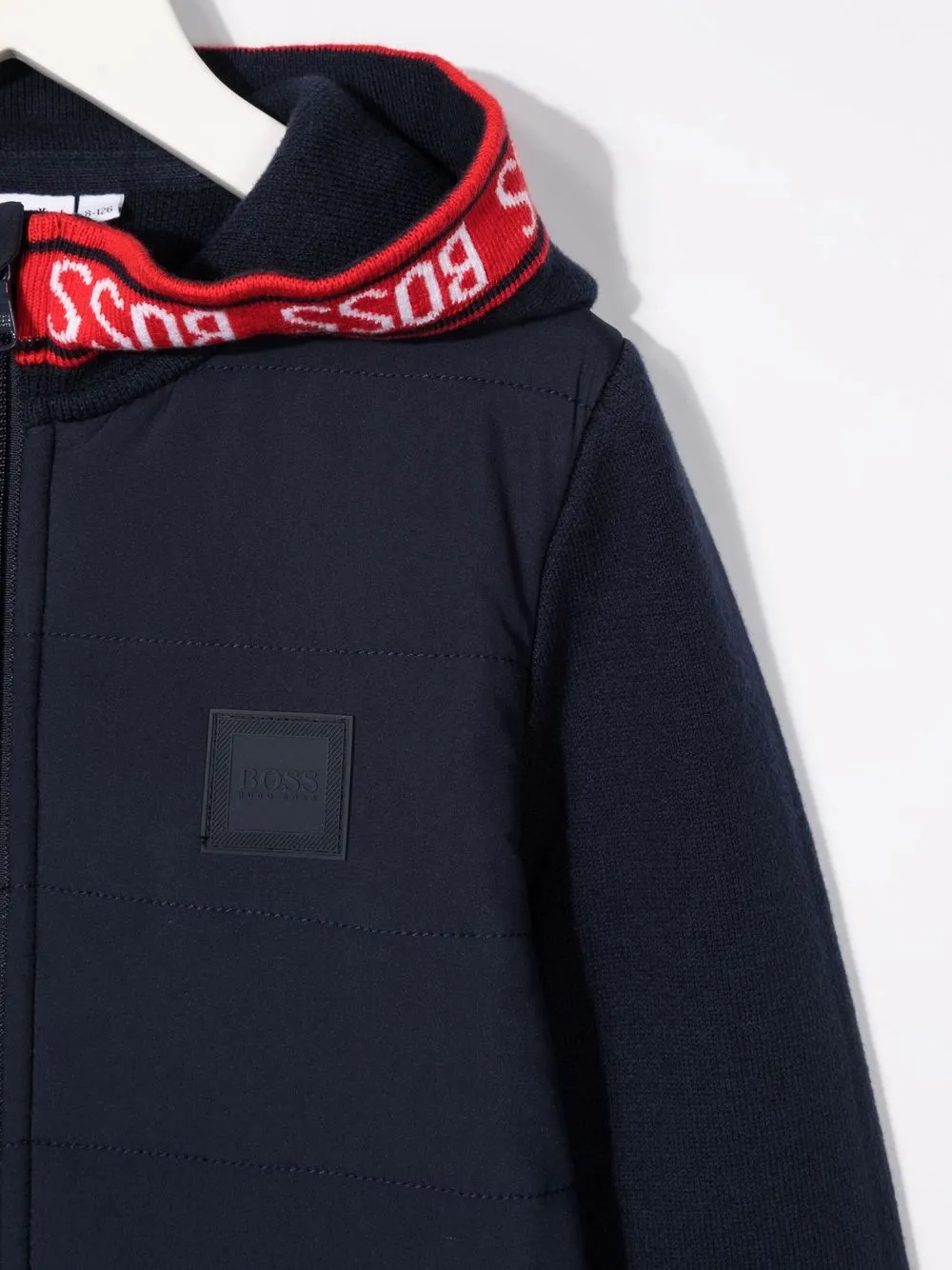 фото Boss kidswear куртка с капюшоном и логотипом