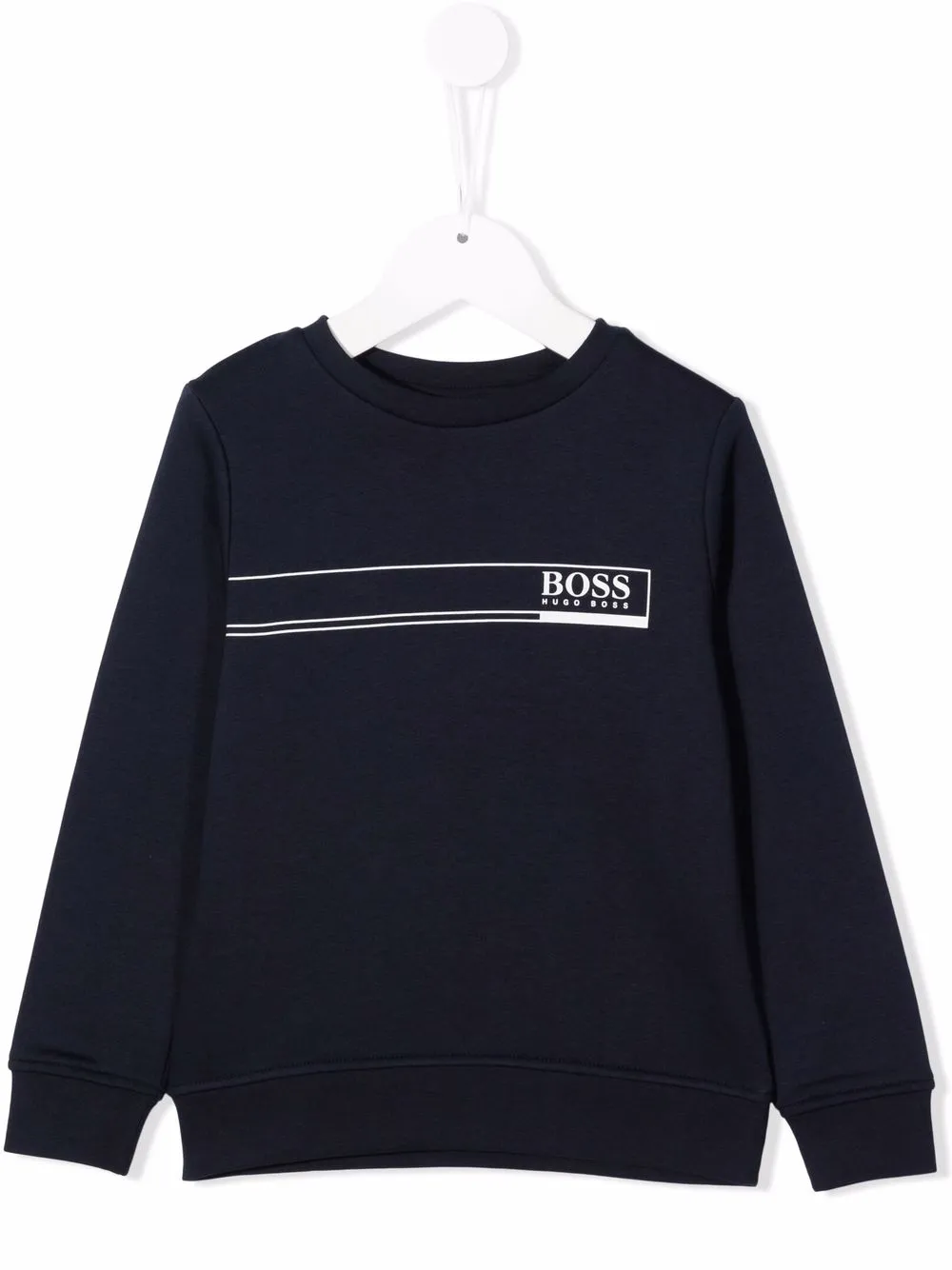 фото Boss kidswear флисовая толстовка с логотипом