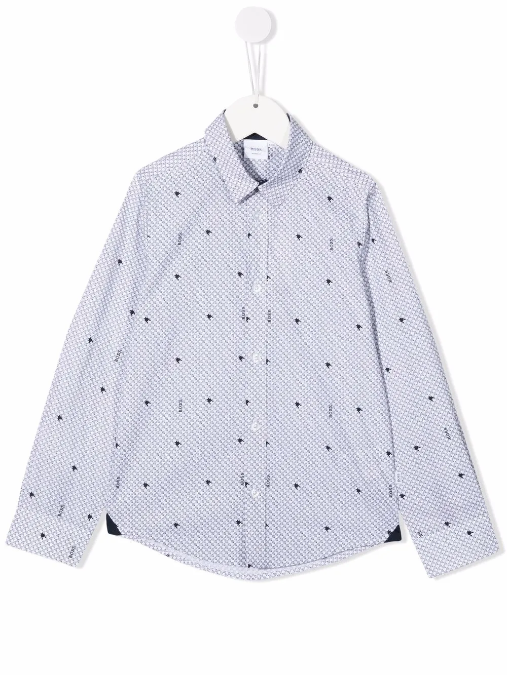 фото Boss kidswear рубашка с принтом