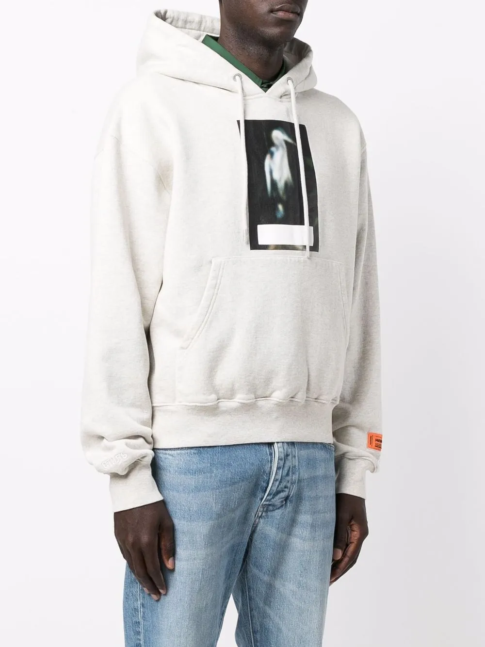 фото Heron preston худи с принтом